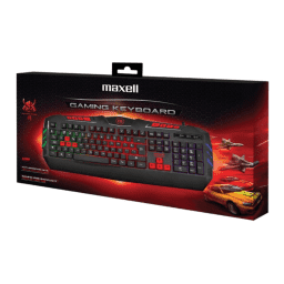 Teclado Maxell Samurai Ca-kb-1200 Gaming Rgb