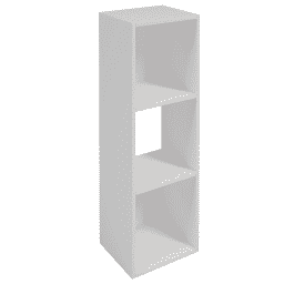 Estanter�a Morris 3 Nichos - Blanco