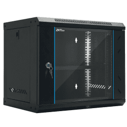 Rack 6u Zkteco Acero Wall Puerta De Vidrio 5406a