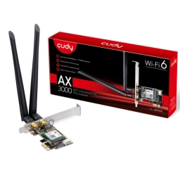 Adaptador Cudy WiFi 6 PCI-E y Bluetooth 5.2