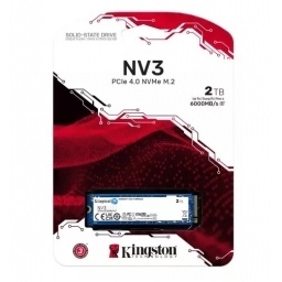 Disco SSD NV3 Kingston 2000GB NVMe M.2 2280 PCIe Gen4x4