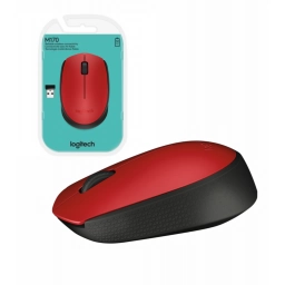 Mouse Logitech M170 inal�mbrico rojo