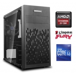 Equipo Gamer Core i3 12100F, 16GB, 500GB, RTX 5050 8GB