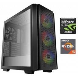 Equipo Gamer Ryzen 5 5600GT, 16GB, 1TB NVMe, RTX 3050 6GB